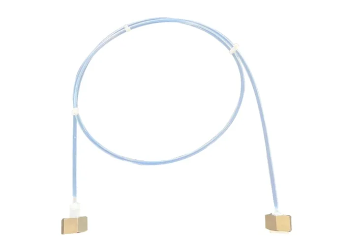 Electrolyzer inlet and outlet PTFE hose assembly for chlor-alkali service