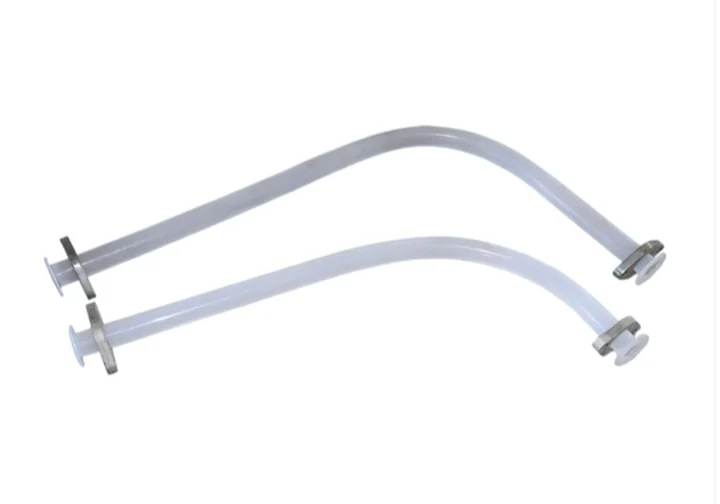 PTFE hose assembly with fittings for chemical plant pipeline sealing